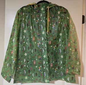 Green Parrot Rain Jacket